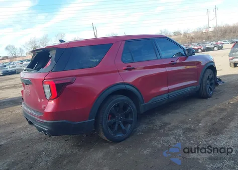 2021 Ford Explorer St from USA, damaged, VIN 1FM5K8GC7MGB65809